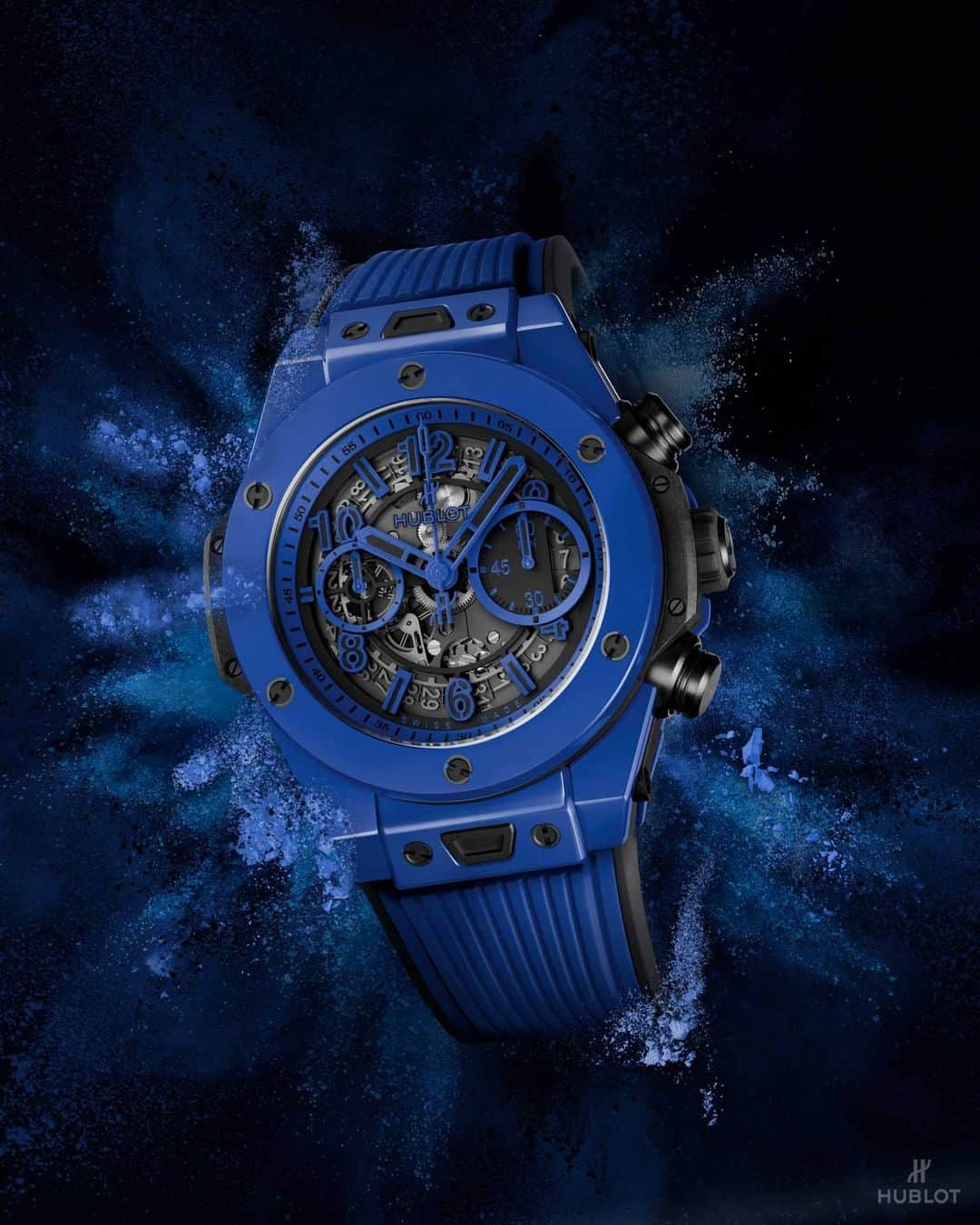 のインスタグラム：「New #BigBangBlueMagic in blue ceramic! Limited edition of 500 pieces.」