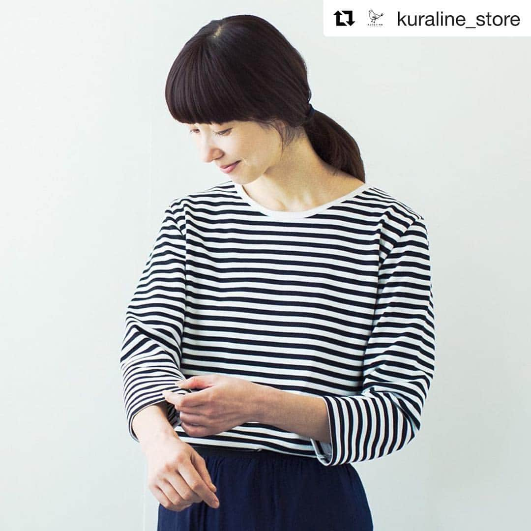 G.F.G.S.さんのインスタグラム写真 - (G.F.G.S.Instagram)「#Repost @kuraline_store with @get_repost ・・・ 【再入荷お知らせ】 「G.F.G.S.」とのコラボ商品が再入荷します！ 香菜子さん、佐藤かなさんがこだわって作った、春に大活躍のボーダーカットソーです♪ ピュアオーガニックコットン100%で、着心地も言うことなしですよ。 * －－－－－－－－ ブランド名：香菜子さん×G.F.G.S. パイピングボーダーカットソー * ブランド名：佐藤かなさん×G.F.G.S. ゆったりシルエットボーダー －－－－－－－－ * サイト・読みもの一覧へはプロフィールからどうぞ→@kuraline_store * #kuraline  #クラリネ  #liniere  #リンネル #gfgs  #リンネル別注 #コラボ商品  #ボーダートップス  #ボーダーカットソー  #ピュアオーガニックコットン  #オーガニックコットン  #春服 #再入荷 #香菜子  #佐藤かな」3月14日 17時48分 - gfgs