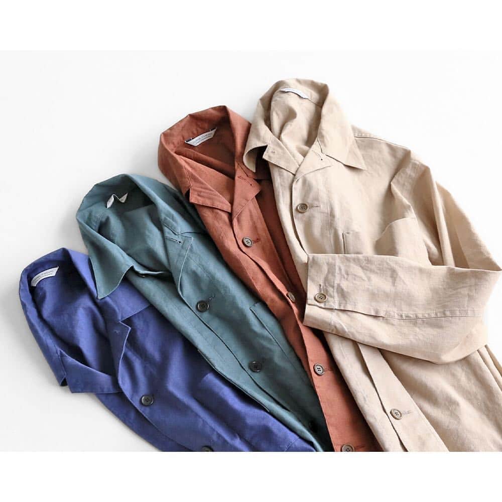 のインスタグラム：「【 RECOMMEND ITEMS 】 “ NORMANDY LINEN × SOLOTEX ” . ノルマンディー地方で収穫される高品質なリネンに、機能性に優れた SOLOTEX を掛け合わせた JOURNAL STANDARD オリジナルジャケット。 . ¥14,000+tax　No.19011600300010 . . 詳細は公式 BLOG から http://bit.ly/2T3V9gL . . #ジャーナルスタンダード #journalstandard  #baycrews #2019SS #jacket #fashion」