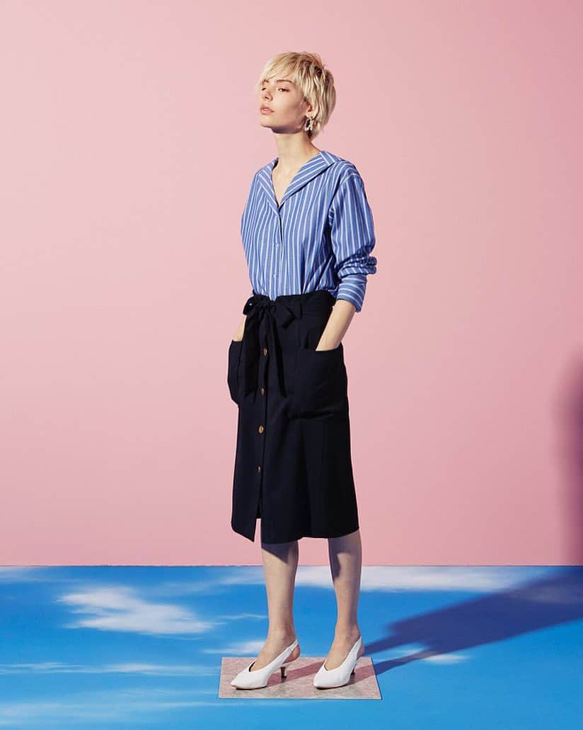 のインスタグラム：「【2019 spring】 ﻿﻿ ﻿AG by aquagirl ﻿ 2019 SPRING LOOKS✔️﻿ ﻿﻿ ▶アイテムの購入は画面をタップ♪ ﻿ ﻿﻿﻿﻿﻿﻿﻿﻿﻿﻿﻿﻿﻿﻿#agbyaquagirl ﻿#agバイアクアガール ﻿#エージーバイアクアガール」