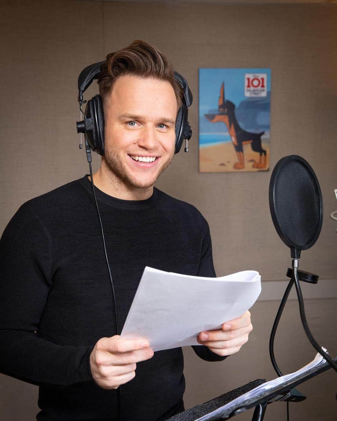 オリー・マーズさんのインスタグラム写真 - (オリー・マーズInstagram)「Incase you missed it yesterday.. absolutely buzzing to announce my very first voice over! I’ll be the voice of a Cornish Doberman called ‘Spike’ in @disneychanneluk ‘s new animated series #101DalmatianStreet It starts on Mon 18th March at 5pm on @disneychanneluk & Spike will be making an appearance later in the summer☀️ Was a lot of fun!! 🐕」3月14日 18時13分 - ollymurs