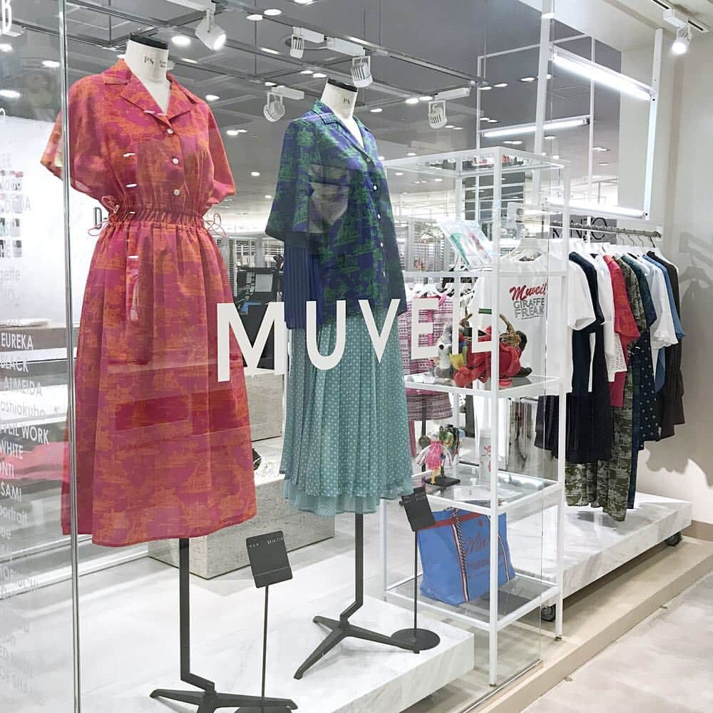 HANKYU.MODEさんのインスタグラム写真 - (HANKYU.MODEInstagram)「MUVEIL 2019SS CAPSULE COLLECTION POP UP STORE Until 3/19 At 3F 『D-LAB』  #Hankyu #HANKYUMODE #umedahankyu #阪急うめだ本店 #うめだ阪急 #阪急百貨店 #osaka #umeda #mode #muveil #ミュベール #ss2019 #2019春夏」3月14日 18時30分 - hankyumode