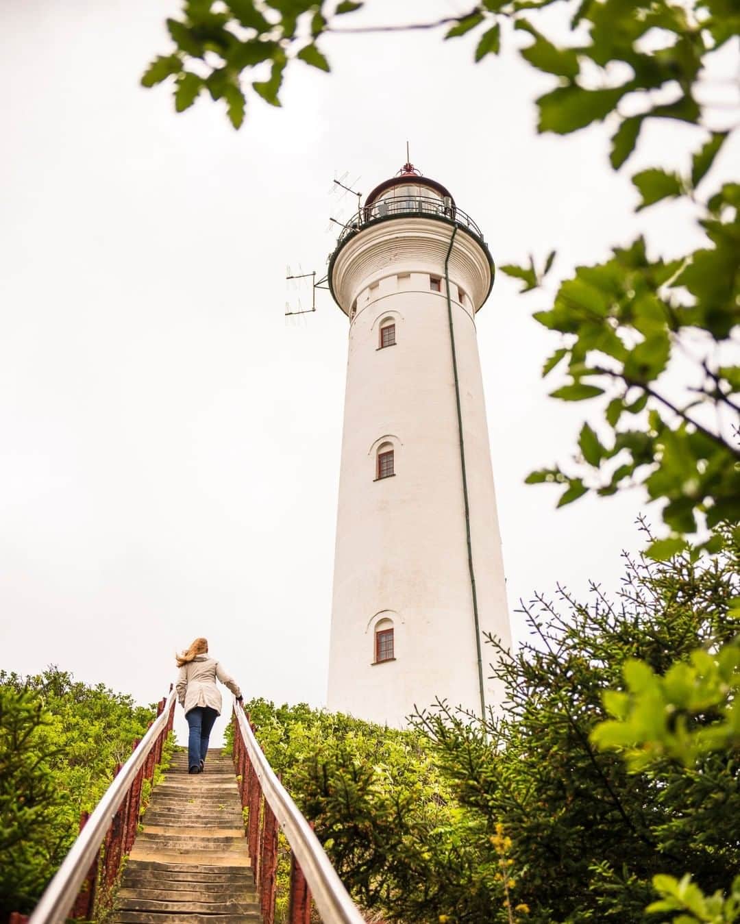 National Geographic Travelさんのインスタグラム写真 - (National Geographic TravelInstagram)「Photo by @KristaRossow | While in Denmark, I visited the Lyngvig Lighthouse near Hvide Sande which looks over wind-whipped sand dunes onto the North Sea. If you visit, make sure to climb the spiral stairs to the top of the lighthouse to see the sweeping views for yourself. For more images from around the world follow me @KristaRossow. #Denmark #Jutland #lighthouse」3月14日 10時42分 - natgeotravel