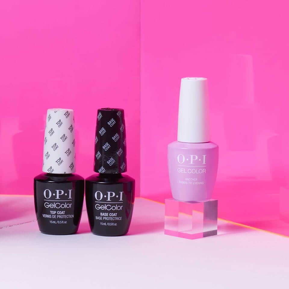 OPIさんのインスタグラム写真 - (OPIInstagram)「The pure pinks of #AnotherRamenticEvening from our #OPITokyo collection in #OPIGelColor will carry your 💅 through the rest of the week.」3月14日 10時39分 - opi