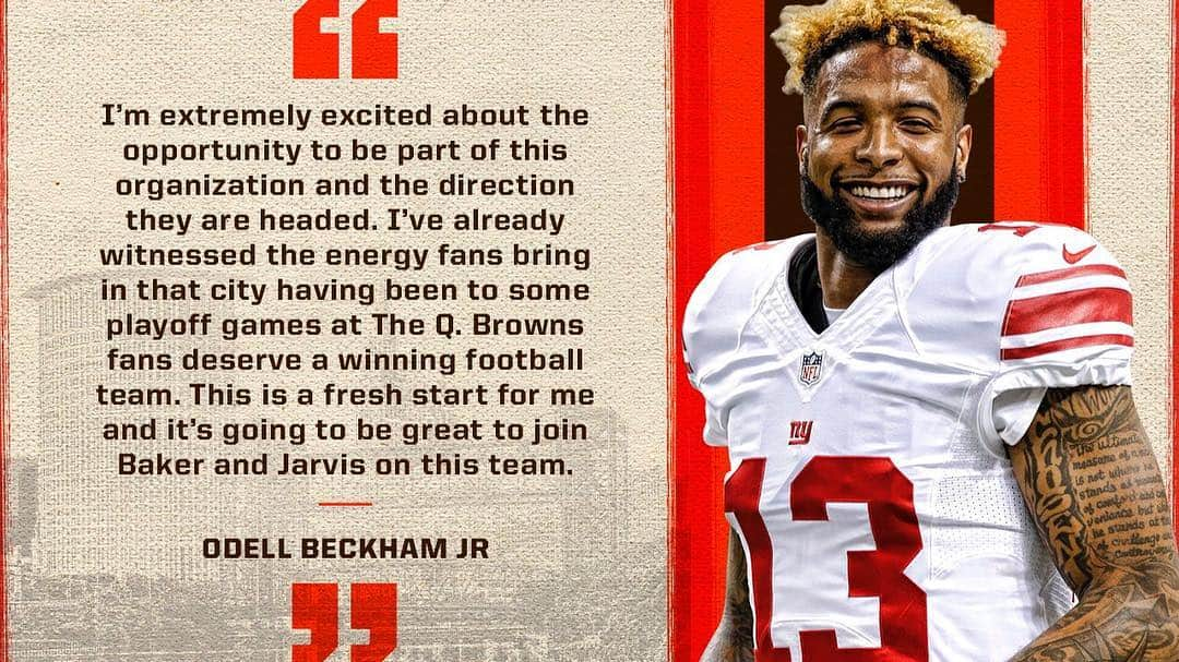 キャブスさんのインスタグラム写真 - (キャブスInstagram)「#getsus.  Welcome to The Land, @obj!」3月14日 11時15分 - cavs