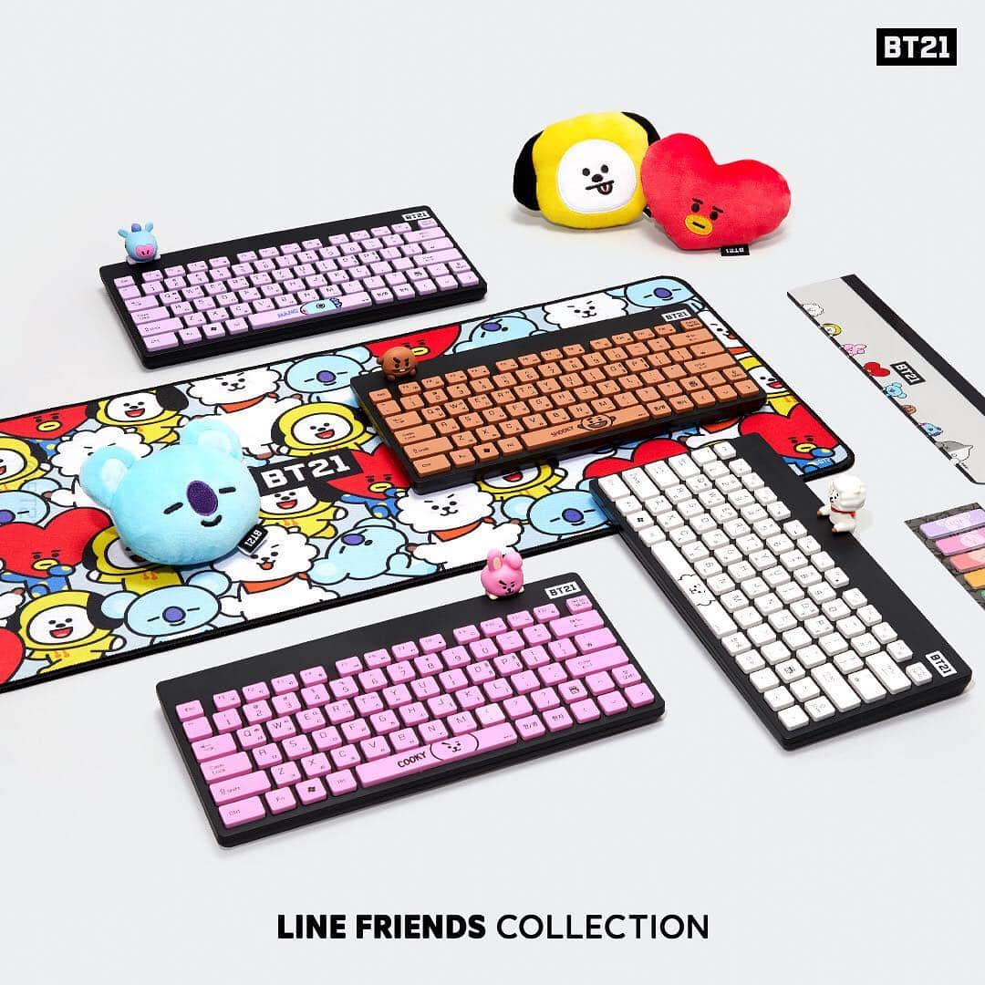 BT21 Stars of tomorrow, UNIVERSTAR!さんのインスタグラム写真 - (BT21 Stars of tomorrow, UNIVERSTAR!Instagram)「LINE FRIENDS COLLECTION; Global Online Select Shop is now open! . BT21 desk accessories set is available in limited quantities only for today! . 👉Link in Bio . #BT21 #LINEFRIENDSCOLLECTION #GrandOpening #DeskAccessies #Limited #Todayonly」3月14日 11時40分 - bt21_official