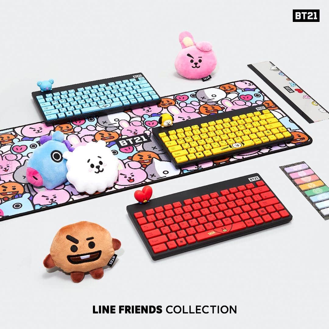 BT21 Stars of tomorrow, UNIVERSTAR!さんのインスタグラム写真 - (BT21 Stars of tomorrow, UNIVERSTAR!Instagram)「LINE FRIENDS COLLECTION; Global Online Select Shop is now open! . BT21 desk accessories set is available in limited quantities only for today! . 👉Link in Bio . #BT21 #LINEFRIENDSCOLLECTION #GrandOpening #DeskAccessies #Limited #Todayonly」3月14日 11時40分 - bt21_official