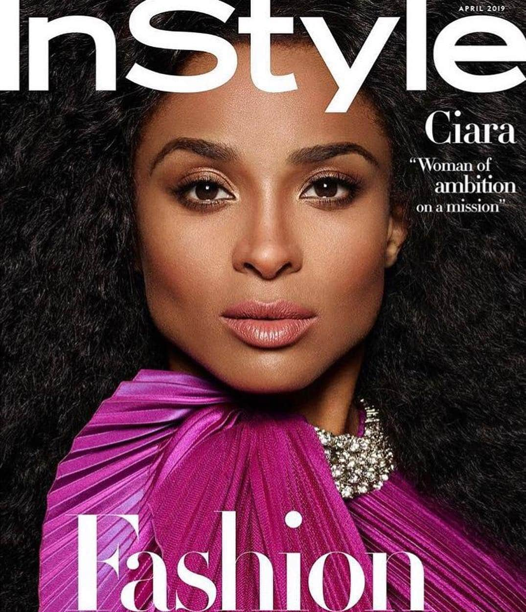 IMG Modelsさんのインスタグラム写真 - (IMG ModelsInstagram)「C-I-A-R-A. 👄 #Ciara (@ciara) takes the cover of the new @instylemagazine. #📷 @philpoynter #👗 @karlawelchstylist #✂️ @cesar4styles #💄 @yolondafrederick #👸🏽 #IMGstars」3月14日 12時27分 - imgmodels