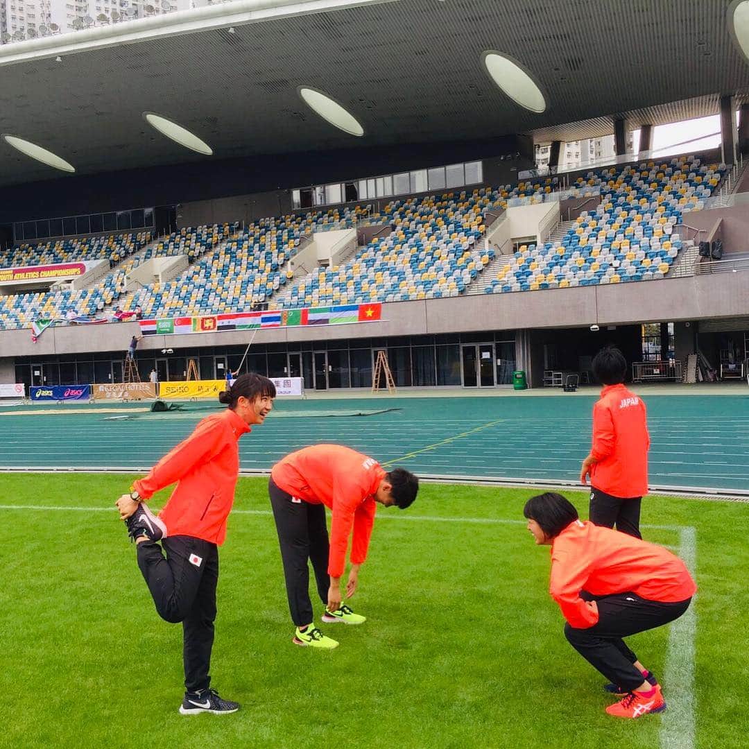 日本陸上競技連盟さんのインスタグラム写真 - (日本陸上競技連盟Instagram)「【#アジアユース】 ＠#香港  現地で練習もしました！ 3月15日（金）～17日（日）です！ 応援よろしくお願いします！ ▼大会情報／日本代表▼ https://www.jaaf.or.jp/competition/detail/1428/ #JAAF #陸上 #日本代表応援🇯🇵 #ダイヤモンドアスリート💎」3月14日 12時29分 - jaaf_official