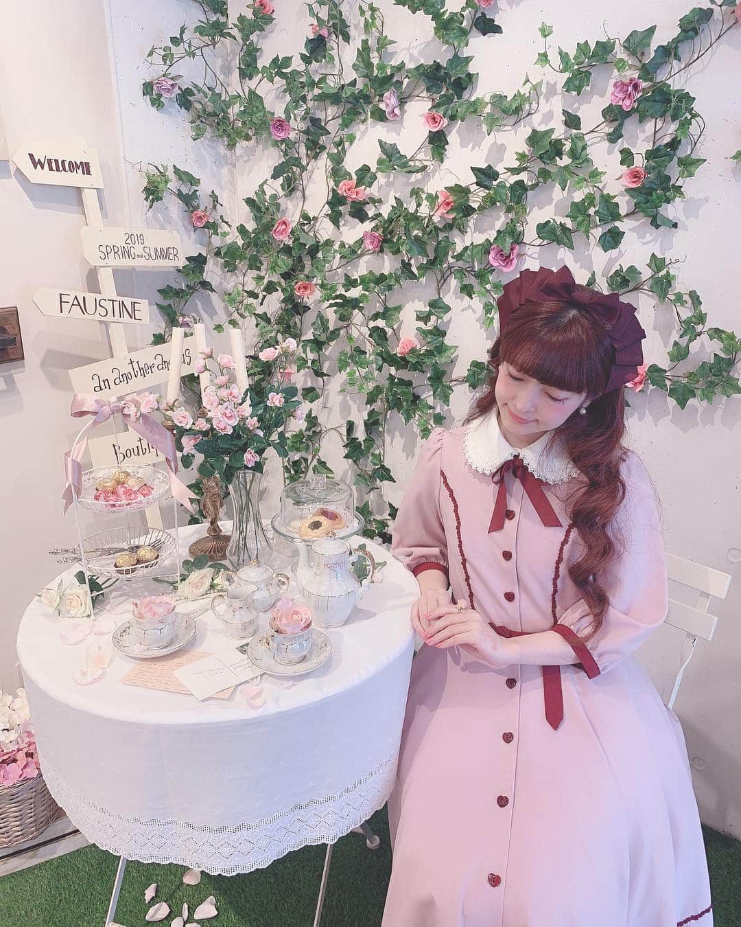 青木美沙子さんのインスタグラム写真 - (青木美沙子Instagram)「#フィント #展示会 #新作可愛かった」3月14日 12時41分 - misakoaoki