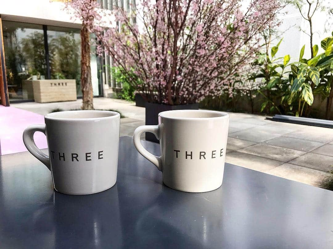 maricoさんのインスタグラム写真 - (maricoInstagram)「同期の友達と表参道へ。  #threecafe の前を通ったら桜とピンクが可愛くて思わず入っちゃった🌸  皆ベビーカーだったのでテラス席。のんびりできました。  冬は寒くてどこにも行きたくなかったけど、暖かくなってきて行動し始めたな私。  #threeaoyamarevivekitchen  #表参道#表参道カフェ#青山#青山カフェ#ママカフェ」3月14日 13時32分 - marico__0088