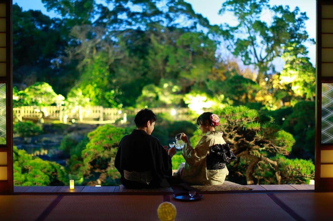 のインスタグラム：「🌸 ・ 御花でお花見 ・  一足早く、春を味わいませんか？ ・ 普段のお花見とは違う、御花の特別なお花見。体験してみませんか？ ・ 時期 ２０１９年２月～５月上旬  開花場所 御花 大広間  見学時間 １８時～２１時３０分 ※こちらのお花見は、ご宿泊の方限定となっております。 ※天候により、場所が変更になる場合もございます ・ #柳川藩主立花邸御花#御花#柳川#ohana#yanagawa#国指定名勝#桜#2019花見#お花見#御花でお花見#お花見デート#お花見コーデ#九州観光#日本庭園#着物デート#九州宿泊#cherryblossom」