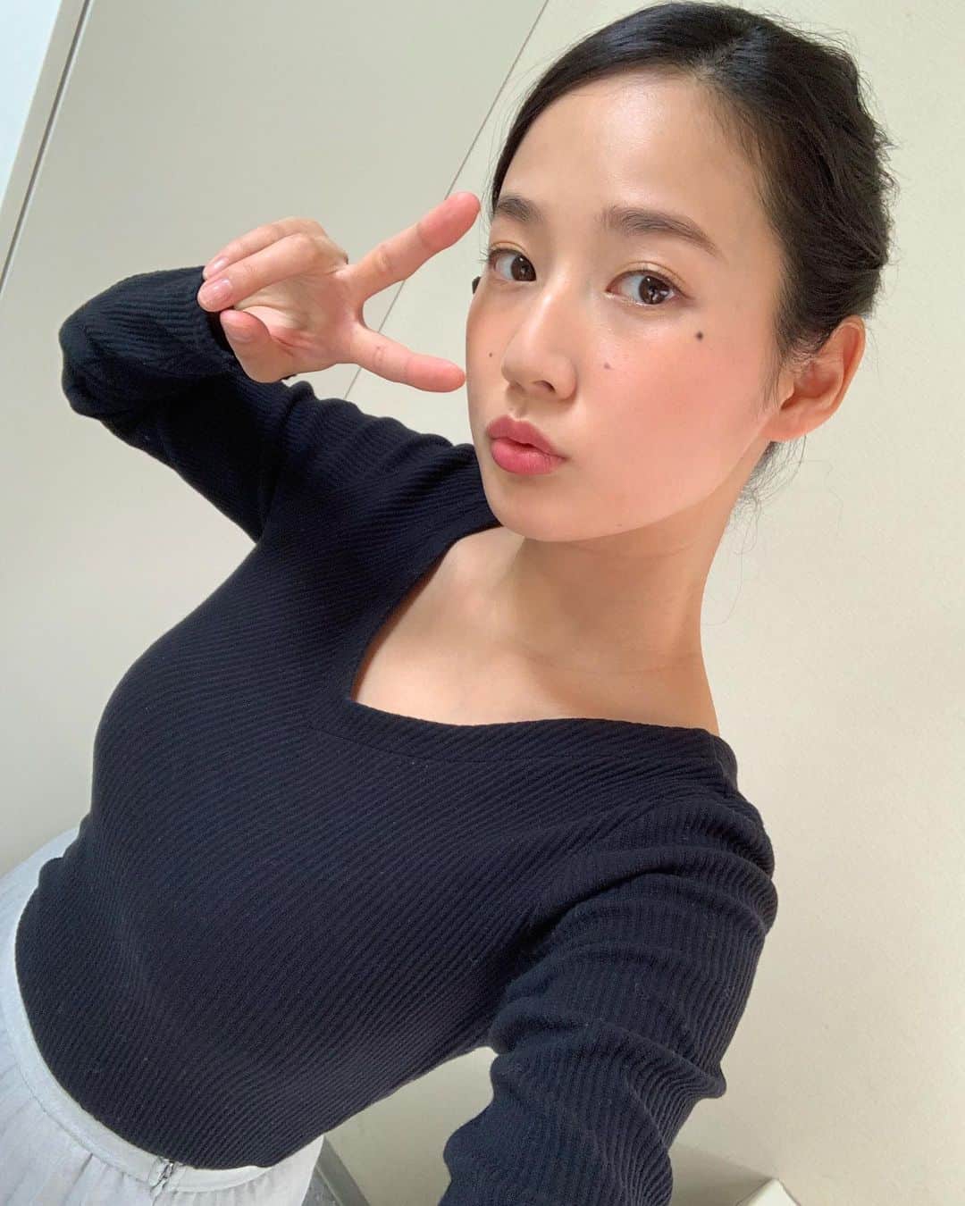 高嶋香帆のインスタグラム：「本日もご機嫌な１日を☺️💓」