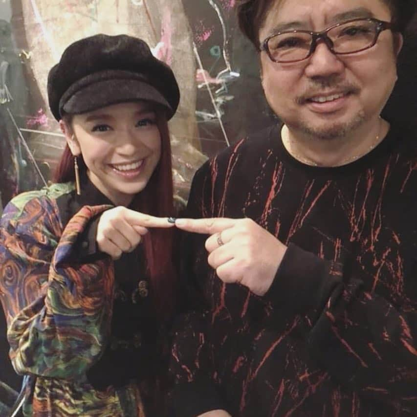 柿崎洋一郎さんのインスタグラム写真 - (柿崎洋一郎Instagram)「3／7誕生日ライブに来てくれた Soweluと 彼女のお父さんと同い年！」3月14日 14時23分 - kakiyan37