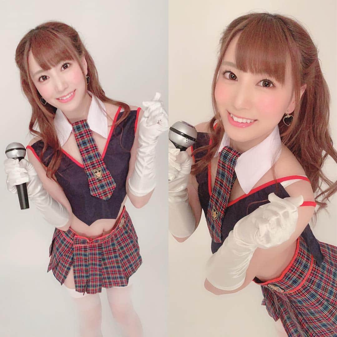 初川みなみさんのインスタグラム写真 - (初川みなみInstagram)「🎤💗 アイドルになったよ╰(*´︶`*)╯♡ #美少女全鑑 #美キャン」3月14日 14時47分 - hatsukaw_aminami