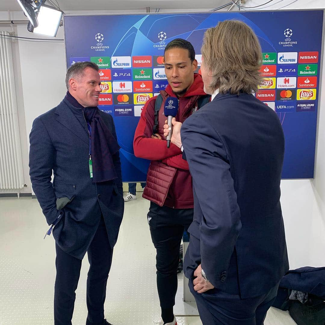 ジェイミー・キャラガーさんのインスタグラム写真 - (ジェイミー・キャラガーInstagram)「Instagram is back! So a bit of #bayernmunich #liverpoolfc #championsleague from last night!!」3月14日 15時07分 - 23_carra