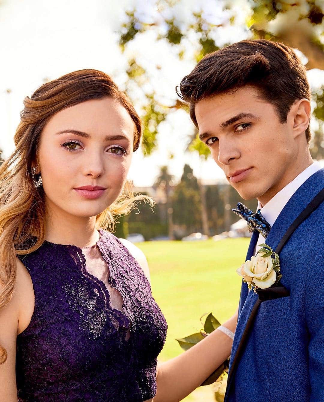 Brent Riveraのインスタグラム：「Getting ready for prom with @peytonlist 🌹😊 Don’t forget to enter @JCPenney dream promposal contest on Wattpad! @peytonlist @ajionaalexus and I want to help you have the best promposal ever! #ad #allatjcp」