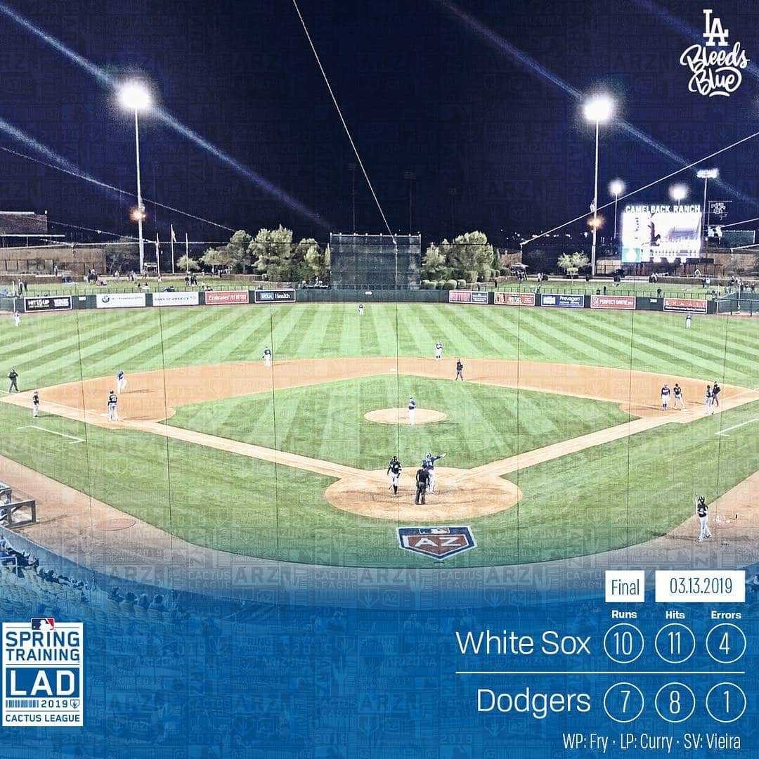 Los Angeles Dodgersのインスタグラム