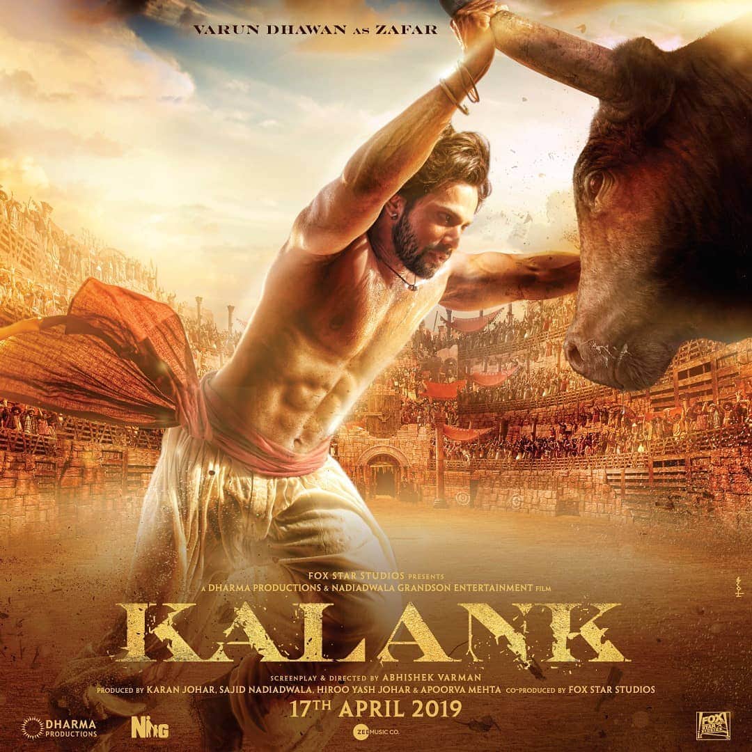 のインスタグラム：「Fearless and unapologetic. #Kalank releases 17th April 2019.」