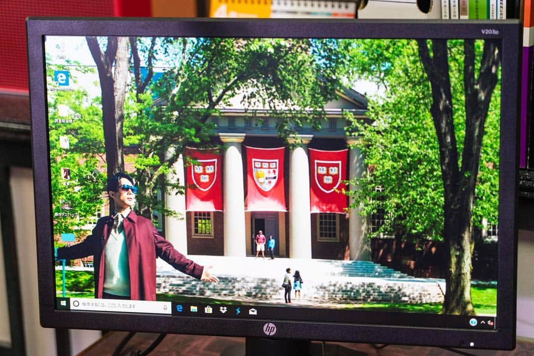 フジテレビ「スキャンダル専門弁護士」のインスタグラム：「desktop 🖥！！ #harvard  #藤枝修二  #竹内結子 #水川あさみ #中川大志  #泉里香 #バカリズム #斉藤由貴 #ドラマqueen」