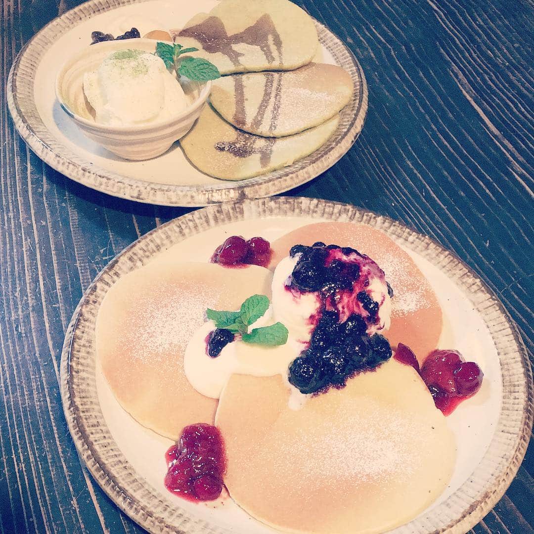 青木裕矢さんのインスタグラム写真 - (青木裕矢Instagram)「パンケーキ美味しかった！ #パンケーキ #デザート #喫茶店  #インスタ映え #インスタグラム」3月10日 20時34分 - yuya_731zeon