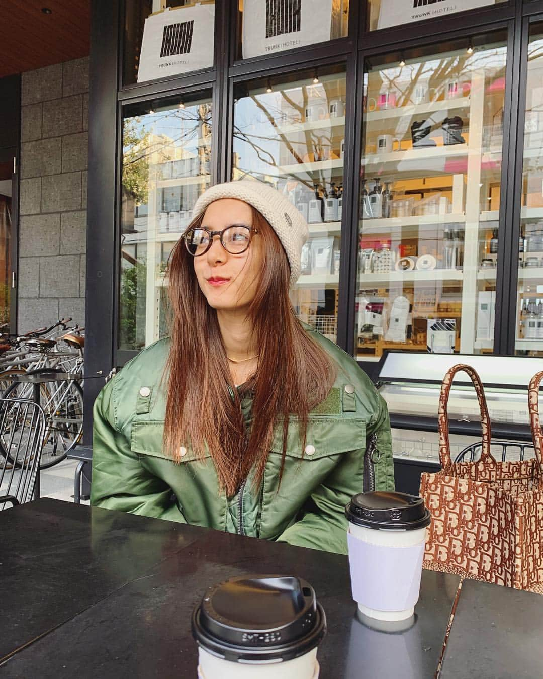 新木優子さんのインスタグラム写真 - (新木優子Instagram)「cap : @ca4la_official 👓 : @new.eyewear  本日このあと21時から、フジテレビ「アオハルTV」に出演します！」3月10日 20時57分 - yuuuuukko_