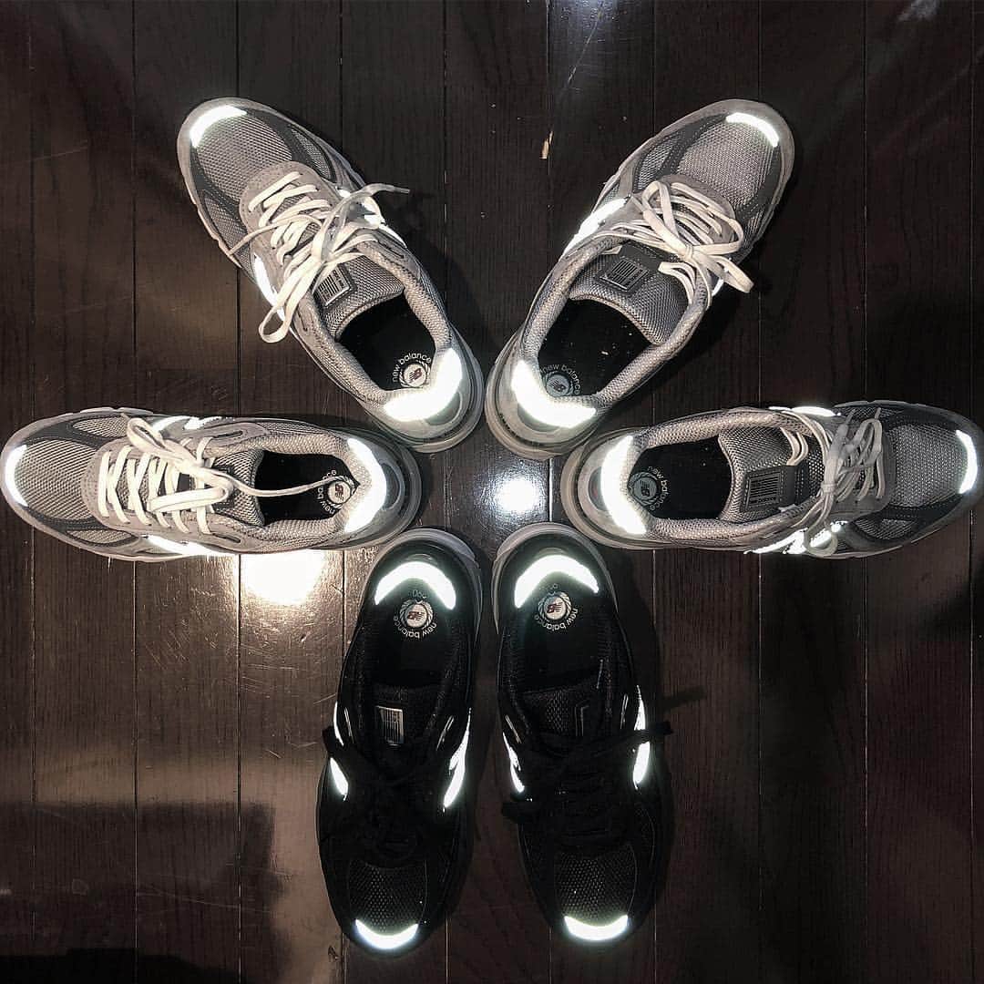 sasai_tacosのインスタグラム：「NEW BALANCE 990 v4 買い足しました。 #シティ活 #シティボーイ #newbalance #990v4」