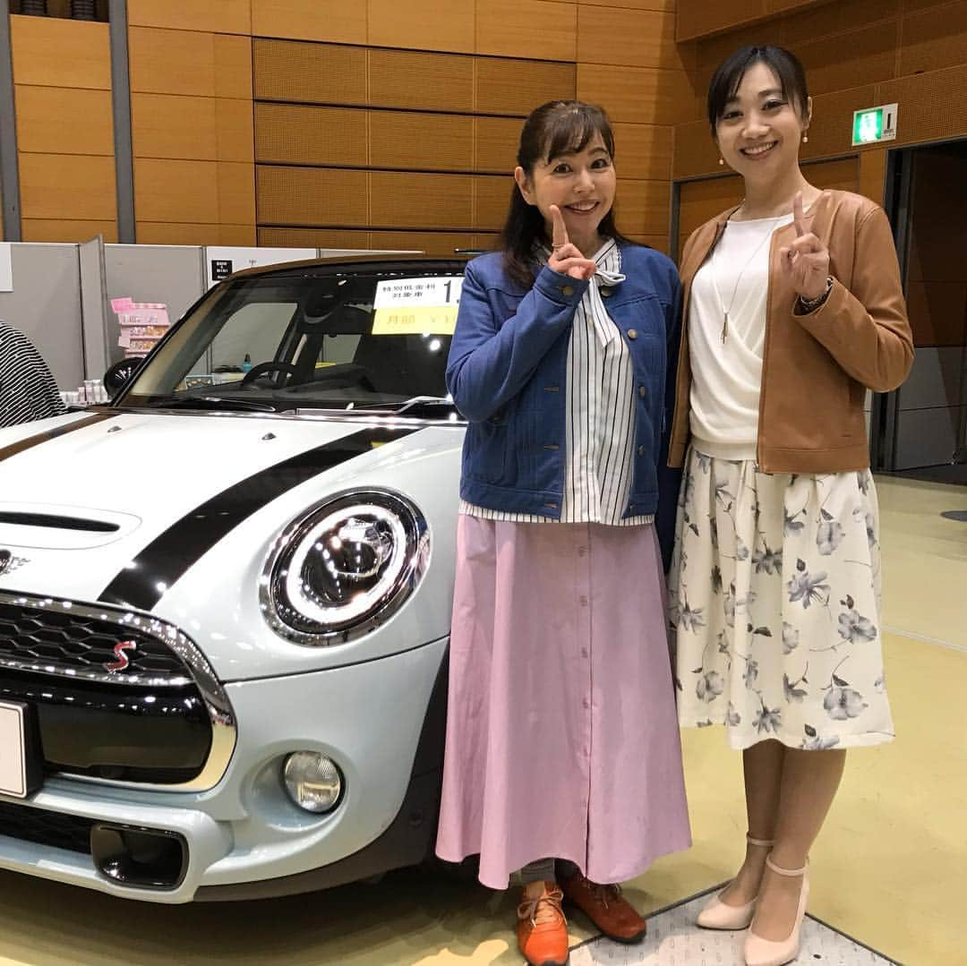 竹岡圭さんのインスタグラム写真 - (竹岡圭Instagram)「アルコンBMW&MINI スプリングフェスタ2019  in BIGSHIP😊 お越しいただいた皆さま、ありがとうございました❣️ アルコンの皆さまの温かさと、布野まちこちゃんとの掛け合いが楽しくて、私の年間のさまざまなお仕事の中でも、大好きなお仕事のひとつになってるんですよね😆 そんな時間を共有してくださった皆さま、本当にありがとうございますっ💖 また秋にお逢いできるといいなぁー💕」3月10日 16時01分 - kei_takeoka