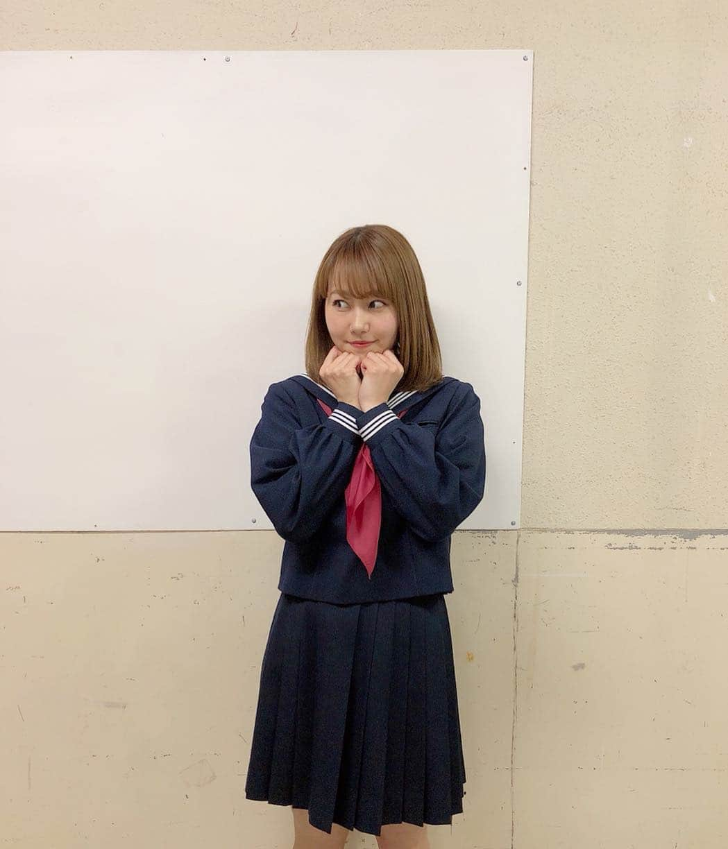 門脇佳奈子さんのインスタグラム写真 - (門脇佳奈子Instagram)「⭐️ ひっさしぶりの #セーラー服 でテンション上がりました😝 * #まだいけるよな？ #うん！いけるはず！ #今年で23歳の女のひとりごと。。」3月10日 19時52分 - kanakoofficial