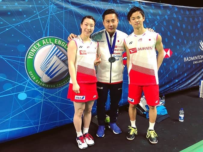 東野有紗さんのインスタグラム写真 - (東野有紗Instagram)「全英Open✨準優勝🥈 応援ありがとうございました😊！ また頑張ろう！素晴らしい大会でプレー出来て幸せでした！  #allengland #super1000 メダルの写真、これぞ#watanabequality」3月11日 6時46分 - aripei.meee