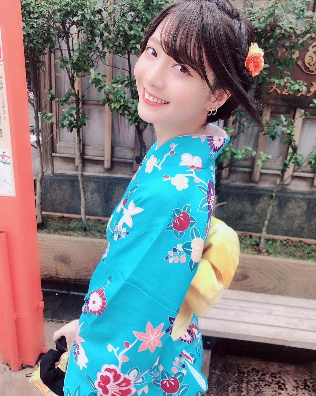 のインスタグラム：「着物で撮影でした😊💓﻿ ﻿ STV 札幌テレビ﻿ トレンド☆サプリ﻿ 3/23 20:54〜OAです！！！﻿ ﻿ 北海道の方はもちろんYouTubeでも見られるみたいです！❄️❄️❄️﻿ ﻿ #浅草﻿ #着物﻿」