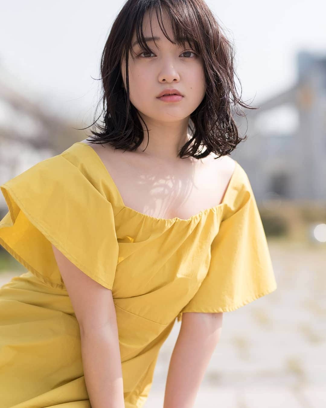 相川結さんのインスタグラム写真 - (相川結Instagram)「今年はもっと黄色のお洋服がほしいな🍋🍋🍋（私の一番好きな色です） #作品撮り #撮影 #ポートレート #モデル #フリーランス #女優 #相川結 #関西」3月11日 21時27分 - yu__nyan16