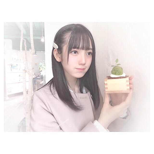 門田桃奈のインスタグラム：「﻿ ｡*⑅୨୧┈┈┈┈┈┈┈┈┈୨୧⑅*｡﻿ ﻿ ﻿ ＊ HAKONIWA ＊﻿ #Hiroshimacafe #Hiroshimatrip  #🍵🍦 ﻿ #haconiwa  #門田桃奈 #STU48 #charmingtrip」