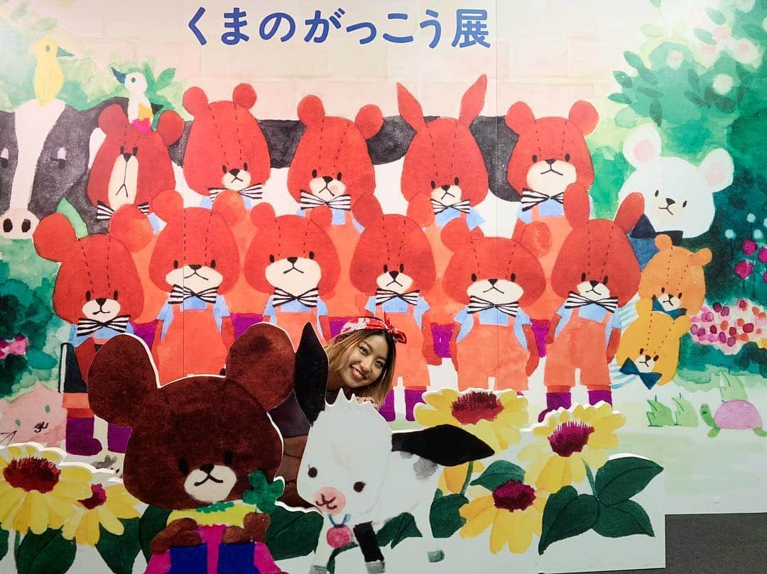 Rihwaさんのインスタグラム写真 - (RihwaInstagram)「「くまのがっこう展」観に行ってきた！❤️🧸 私も絵本読み聞かせで参加させてもらってます！ 札幌エスタ9階  namcoあそびパーPlusで、13:30〜始まるよ！❤️🧸 まもなく！❤️🧸 #Rihwa #stv #くまのがっこう展 #くまのがっこう #ジャッキー #絵本」3月12日 13時12分 - rihwa_official