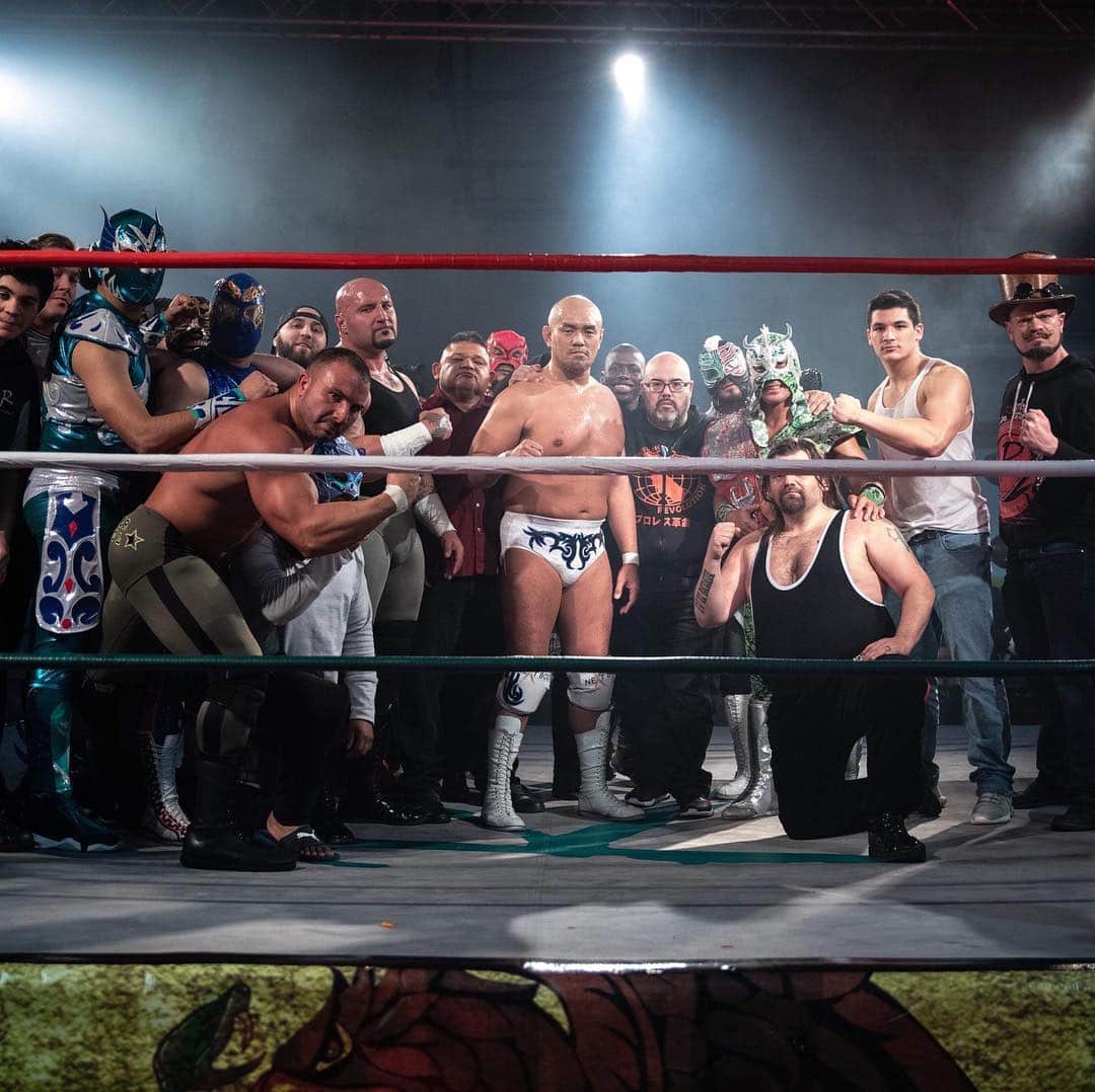秋山準のインスタグラム：「プロレスリングレボリューション、サンフランシスコ大会」