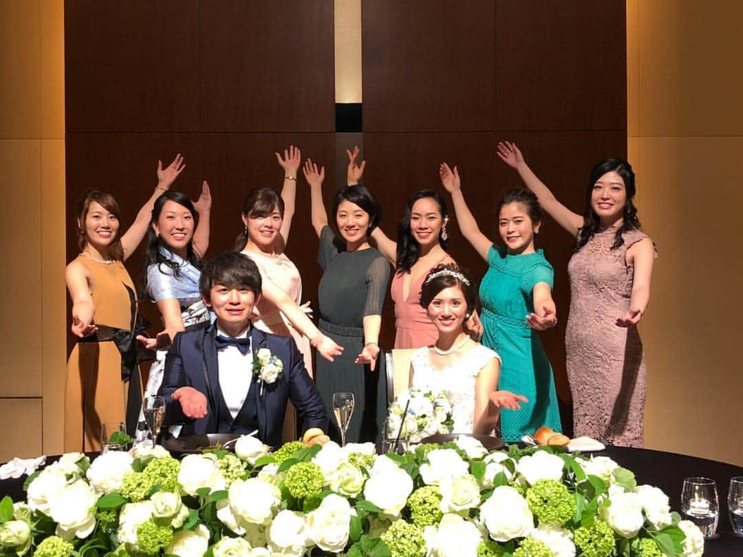 小松原美里さんのインスタグラム写真 - (小松原美里Instagram)「Happy Wedding Atsushiさん💝Haruka姫 幼馴染のキラキラの笑顔は、 周り中を幸せにしてくれました😊 末永くお幸せに💍🌟 #happywedding #倉敷クラブ #姫」3月12日 14時57分 - missatoooo