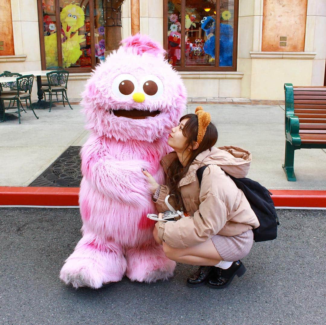 斉藤めぐさんのインスタグラム写真 斉藤めぐinstagram モッピーちゃん小ちゃくてかわいかった Usj ユニバ ユニバーサルスタジオジャパン セサミストリート モッピー グリーティング ティムコーデ 3月12日 23時52分 Megusaitou