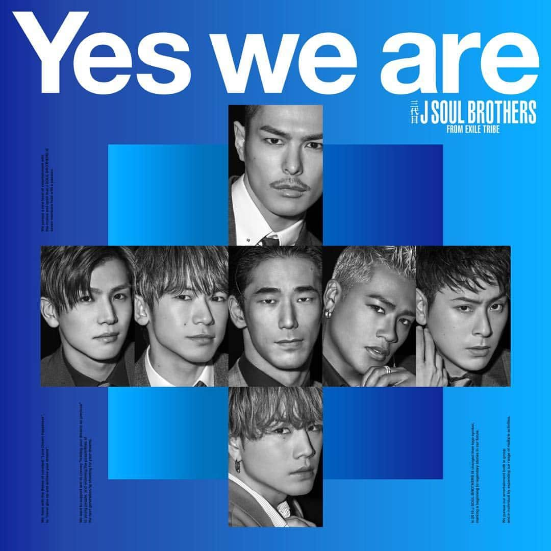 登坂広臣さんのインスタグラム写真 - (登坂広臣Instagram)「#三代目JSOULBROTHERS New Single 『Yes we are』 release🌈 #JSB #三代目」3月13日 14時52分 - omi.cdl