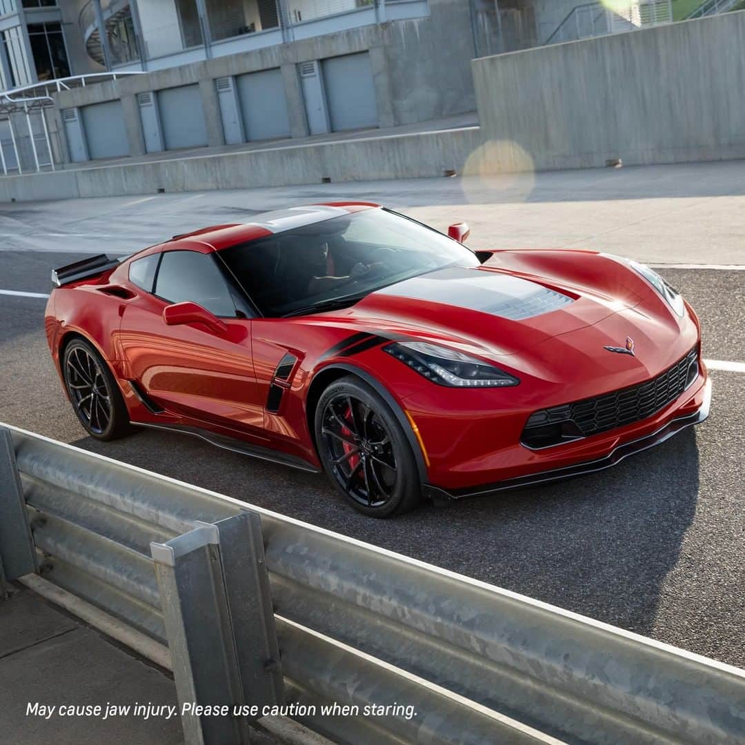 Corvetteのインスタグラム：「So jaw-dropping, it requires a disclaimer. #Corvette #GrandSport #Vette」