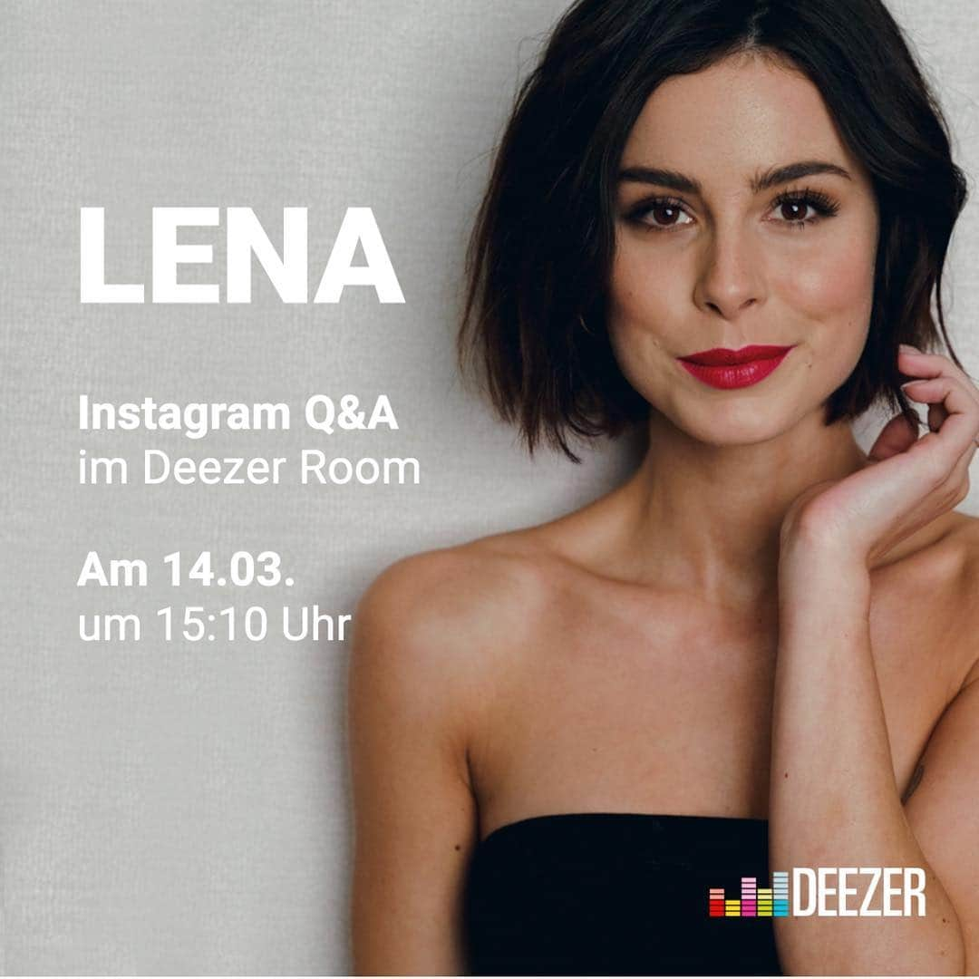 レナ・マイヤー＝ランドルートさんのインスタグラム写真 - (レナ・マイヤー＝ランドルートInstagram)「. Check  Check @deezerde 💕 #anzeige」3月14日 2時59分 - lenameyerlandrut