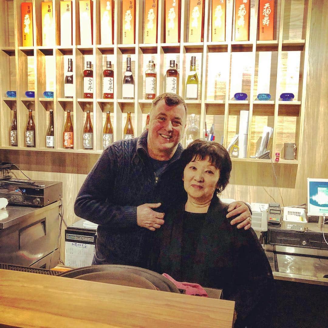 ブライアン・オーサーのインスタグラム：「Amazing Japanese dinner #theshozanroom #toronto」