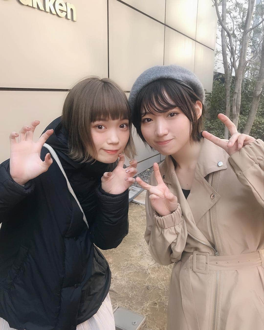 太田夢莉さんのインスタグラム写真 - (太田夢莉Instagram)「【mer】撮影でした🐵 偶然むらはまさんにお会いできてうれしや〜〜〜〜〜🙈本日もかわいすぎました。。🙈」2月18日 15時06分 - yustagram12