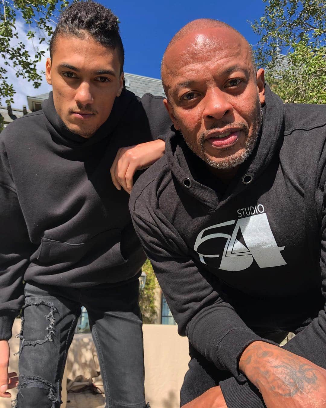 ドクター・ドレーさんのインスタグラム写真 - (ドクター・ドレーInstagram)「With my Son, growing Young」2月19日 8時34分 - drdre