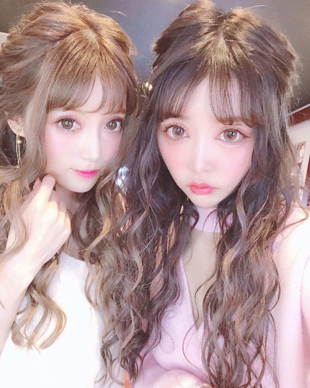 おりもあいさんのインスタグラム写真 - (おりもあいInstagram)「可愛い後輩るいぺちたんと🙈💕 この前の撮影のときの💓 ⠀」2月19日 19時25分 - ai_orimo