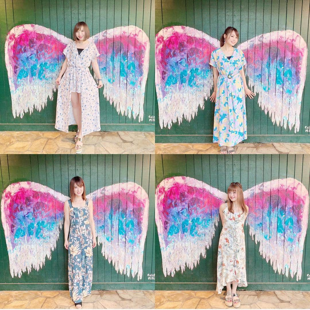 浅田梨奈さんのインスタグラム写真 - (浅田梨奈Instagram)「🦋🦋🦋 #hawaii #haleiwa #angelwings #ハレイワ #エンジェルウィングス #プロボウラー #ボウラースタイル #投球フォーム #やや個性出てる #特に利き手じゃない手 #花柄ワンピース #やや個性出てる #4色ワンピース #左から #ラブリーフラワー #ハワイアンフラワー #レディなフラワー #オリエンタルフラワー #映え狙い」2月19日 13時36分 - asdrn528