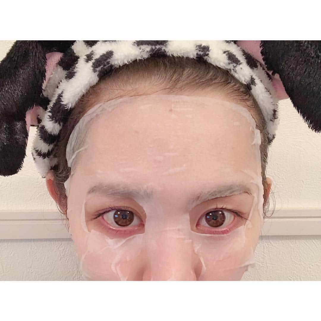 新木さくらさんのインスタグラム写真 - (新木さくらInstagram)「わん。 #パック」2月19日 22時06分 - araki_sakura14