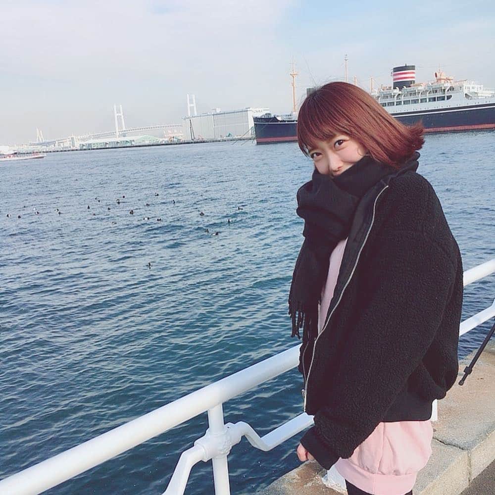 田沢涼夏さんのインスタグラム写真 - (田沢涼夏Instagram)「この前、中華街とみなとみらいにお出かけしてきたー❤️ 外ハネにハマってます🙋‍♀️(髪型)」2月20日 12時16分 - annas_suzuka