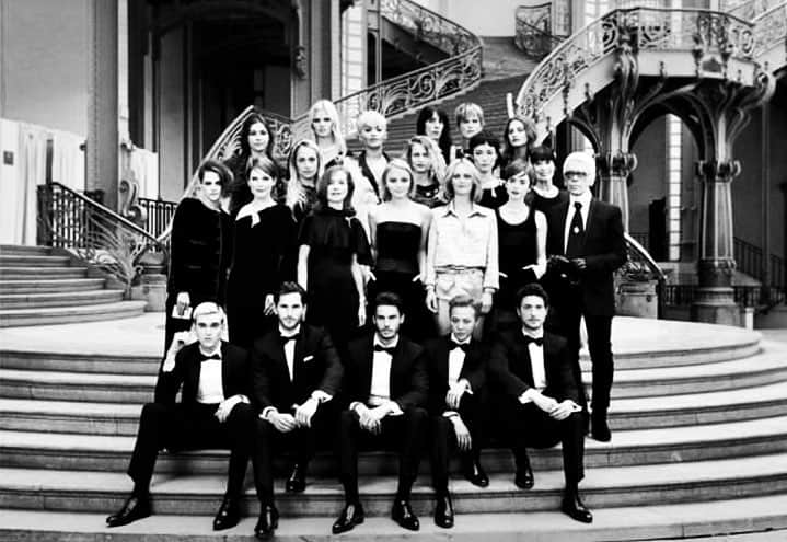 G-DRAGONのインスタグラム：「Dear. My Old Friend, @karllagerfeld #RIP」