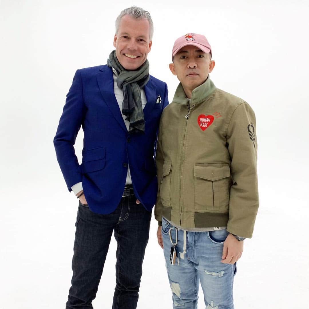 NIGOさんのインスタグラム写真 - (NIGOInstagram)「Thank you to the Rolls Royce CEO for visiting my atelier in Japan 🇯🇵」2月20日 21時10分 - nigo