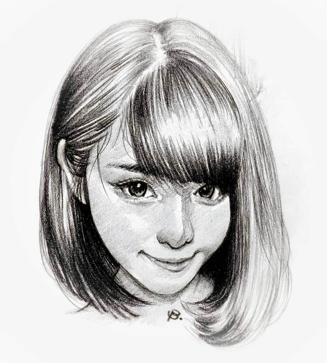 Toshiさんのインスタグラム写真 - (ToshiInstagram)「* 【 Amy / @xiianger / Portrait 】 #artwork#art#drawing#絵#illustration#イラスト#art#artwork#sketch#pencil#pencildrawing#sketchbook#mechanicalpencil」2月20日 22時33分 - boom_and_eggs